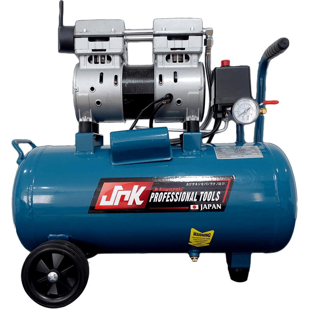 JR Kawasaki Silent Type Air Compressor (JRKST 1.5 HP / 30L) - KHM Megatools Corp. JR Kawasaki Silent Type Air Compressor (JRKST 1.5 HP / 30L) - KHM Megatools Corp.
